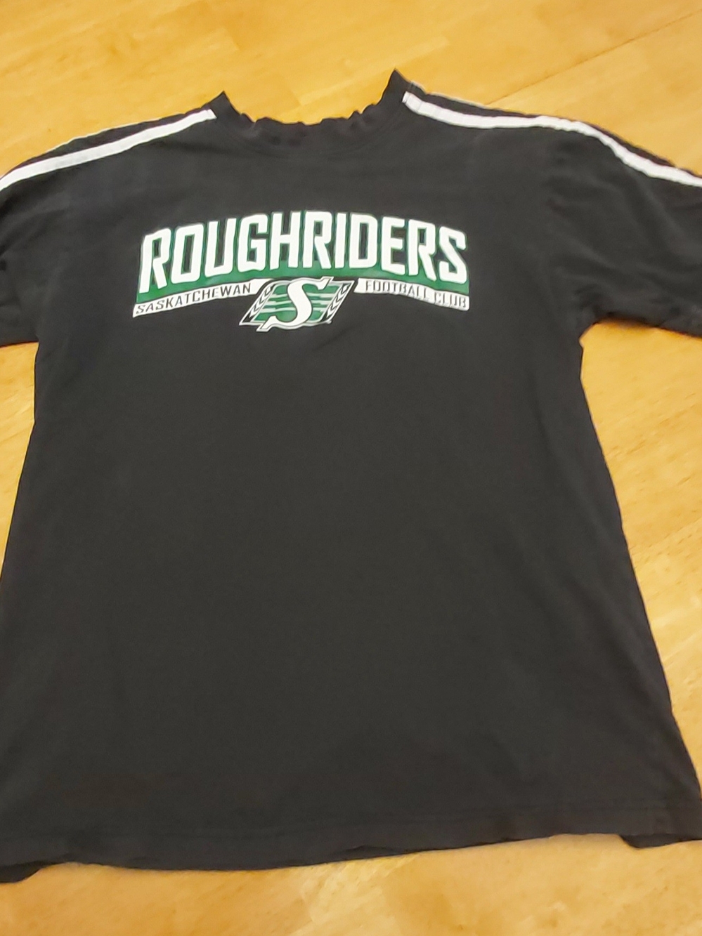 Saskatchewan Roughriders Black Short Sleeve Graphic Tee